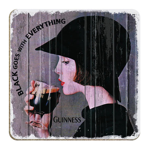 Guinness Nostalgic Woman Coaster