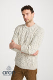 Unisex Heritage Sweater - Speckled Cream