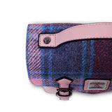 Mini Calton Satchel - Pink and Blue Tartan