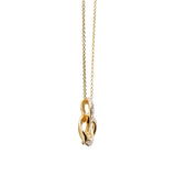 Gold Vermeil Rounded Trinity Knot Necklace