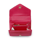 Small Clasp Purse - Fuchsia Tartan