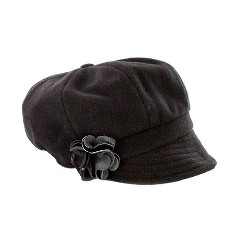 Newsboy Hat - Black