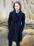 Chunky Collar Coat with Buttons