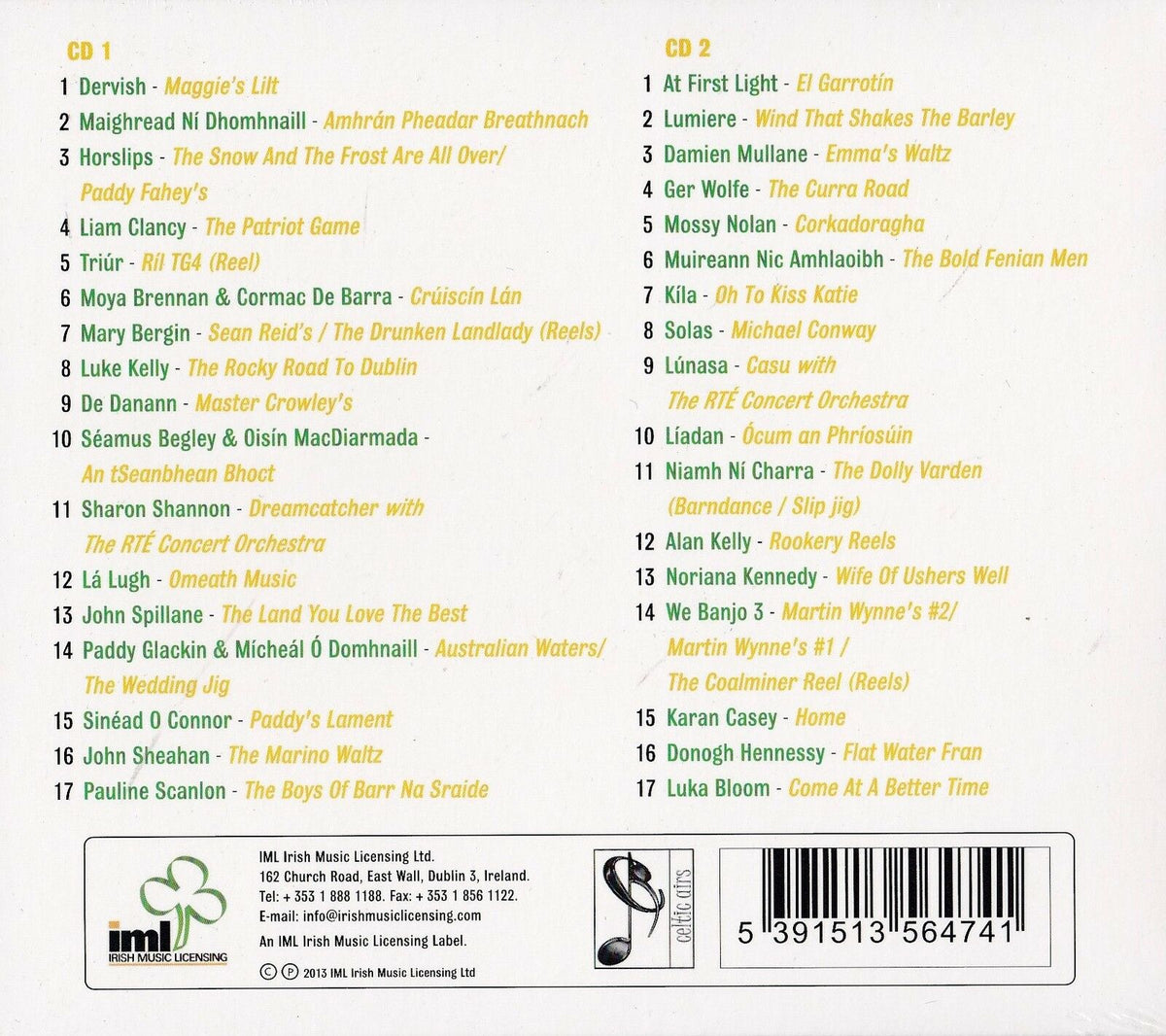 Irish Ways Music & Song of Ireland Funky Skunk