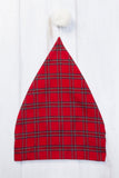 Lee Valley Cotton Flannel Nightcap - Red Tartan