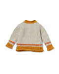 Baby Cardigan - Cream and Yellow