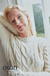 Raglan Pullover Sweater - Cream