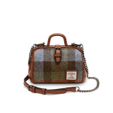 Mini Doctor Bag - Chestnut and Blue Tartan