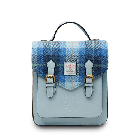 Calton Backpack - Blue Tartan