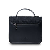 Mini Calton Satchel - Black Herringbone