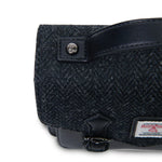 Mini Calton Satchel - Black Herringbone