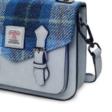 Mini Calton Satchel - Blue Tartan