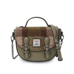 The Mini Cobble Satchel - Chestnut Tartan