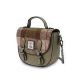 The Medium Cobble Satchel - Chestnut Tartan