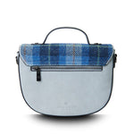 The Mini Cobble Satchel - Blue Tartan