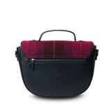 The Mini Cobble Satchel - Fuchisa Tartan