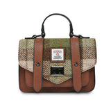 The Mini Satchel - Chestnut Tartan