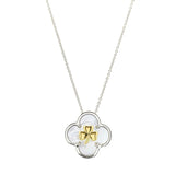 Clover Shamrock MOP Necklace
