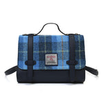 The Orkney Satchel - Blue Tartan