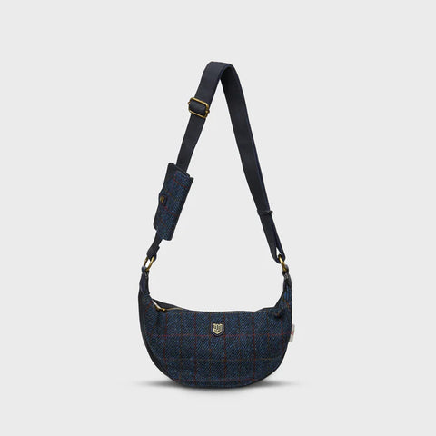 Luna Bag - Navy Over-Check