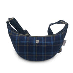 Luna Bag - Navy Tartan