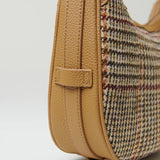 The Ellon - Beige Dogtooth