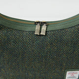 The Ellon - Dark Green Herringbone