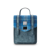 Mini Carloway Backpack - Blue Tartan