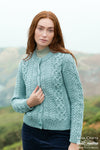 Heritage Stitch Cardigan - Mermaid