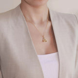 Gold Vermeil Trinity Knot Necklace