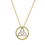 14kt Gold Vermeil Trinity Necklace