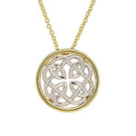 14kt Gold Vermeil Celtic Necklace