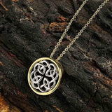 14kt Gold Vermeil Celtic Necklace