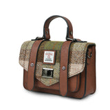 The Mini Satchel - Chestnut Tartan