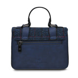 The Mini Satchel - Navy Over-Check