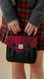 Mini Calton Satchel - Fuchisa Tartan