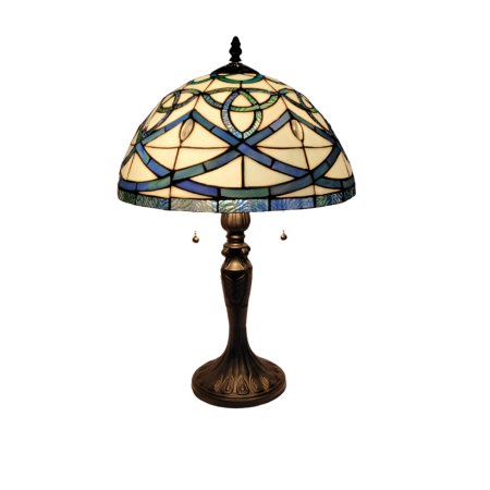 Trinity Knot Stained Glass Lamp