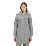 Classic Cable Coat - Gray