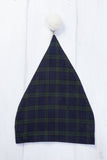 Lee Valley Cotton Flannel Nightcap - Green Tartan