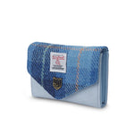 Small Clasp Purse - Blue Tartan