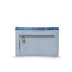 Small Clasp Purse - Blue Tartan