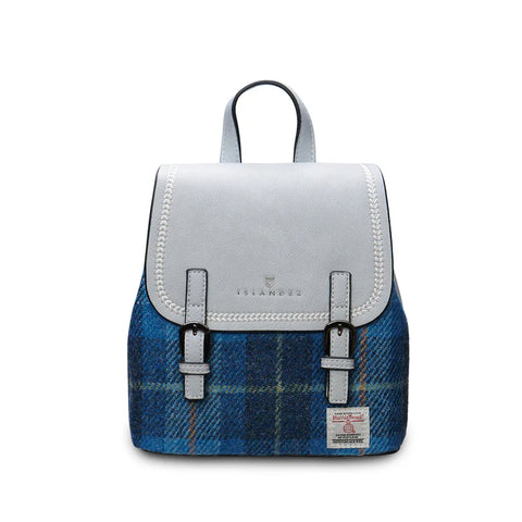 The Mini Jura Backpack - Blue Tartan