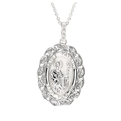 Saint Patrick's Medal Necklace