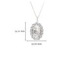 Saint Patrick's Medal Necklace