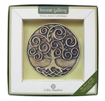 Celtic Bronze Gallery Wall Plaque | Tree of Life