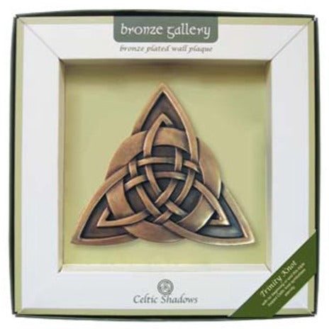 Celtic Bronze Gallery Wall Plaque | Trinity Knot