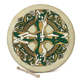 18'' Bodhrán Pack - Gaelic Cross Design