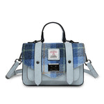 The Mini Satchel - Blue Tartan