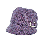 Flapper Cap - Amethyst Herringbone