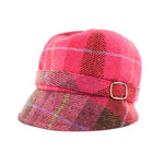 Flapper Cap - Pink Plaid